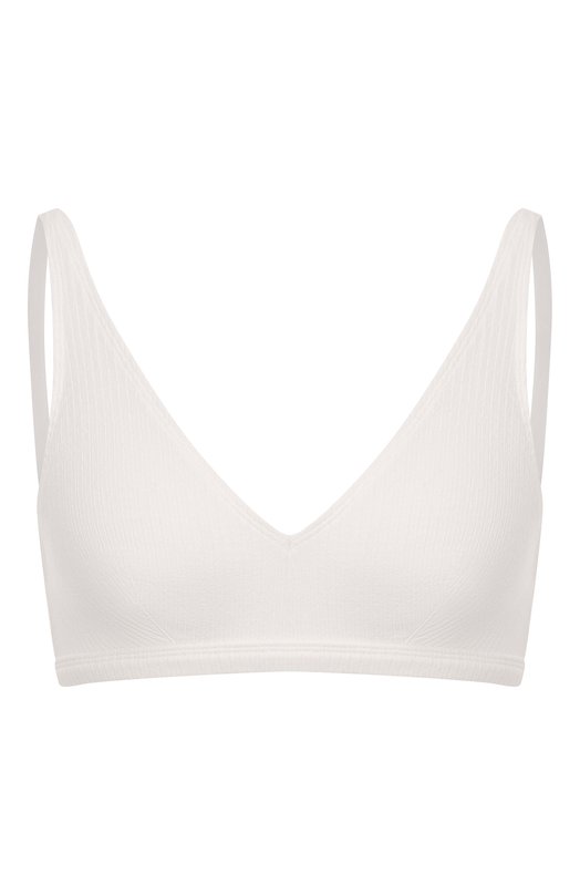 Хлопковый бюстгальтер DNUD Paris L932SG Белый L932SG