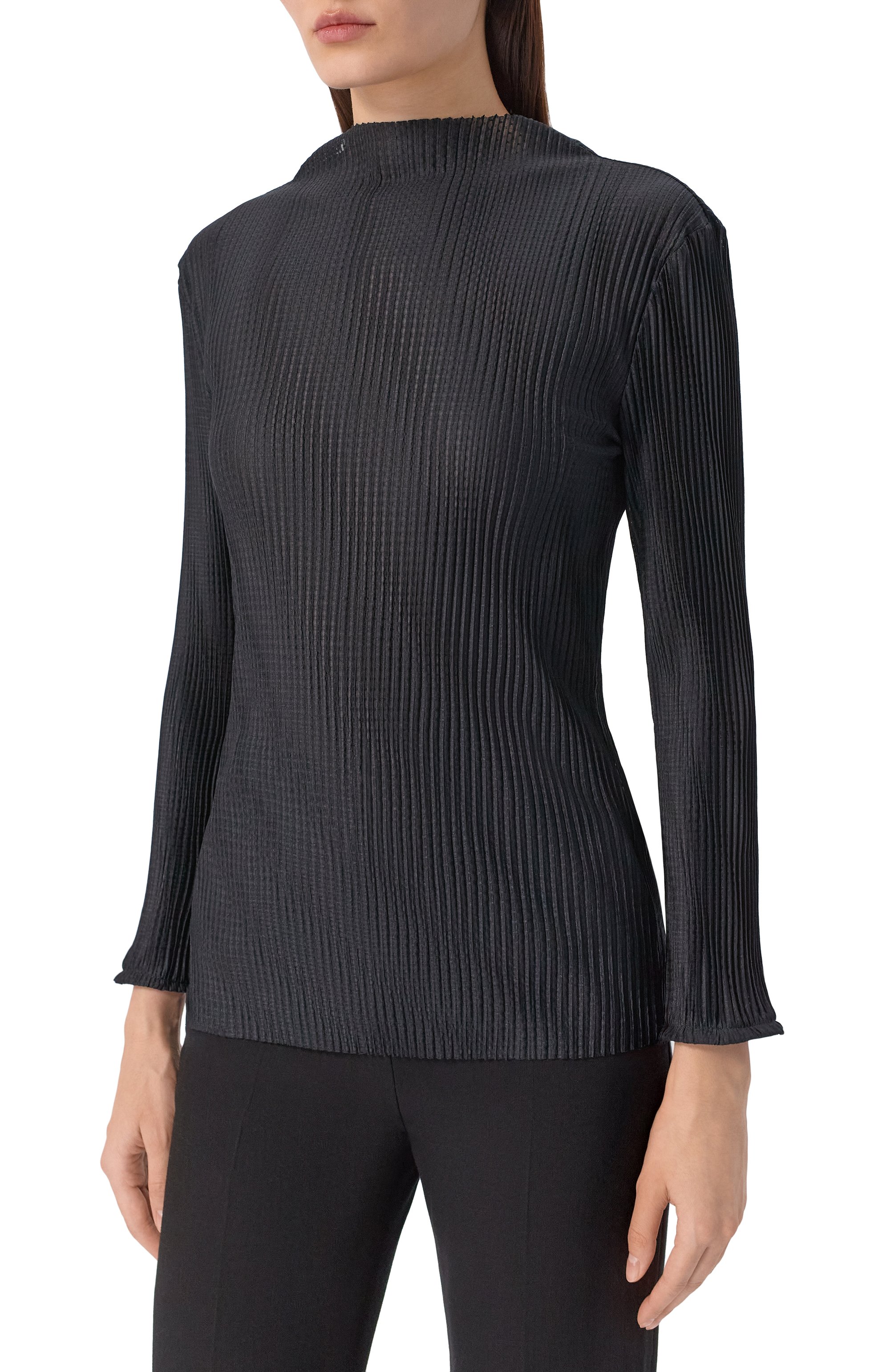 Топ с отделкой перьями BOSS, арт. 50548647, фото 6