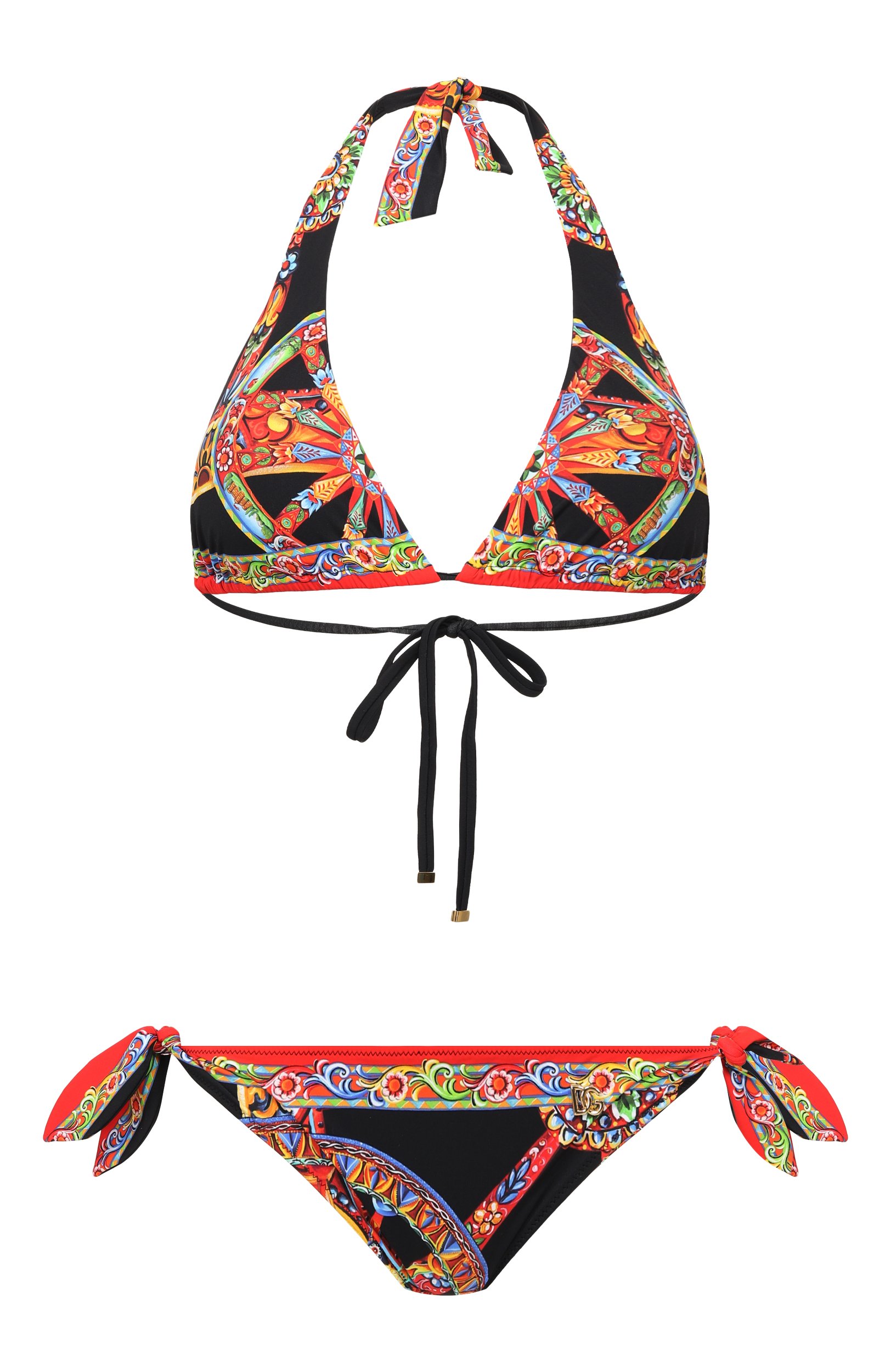 Раздельный купальник DOLCE & GABBANA черного цвета по цене 85250 руб., арт. 08A54J/0N0HE, фото 1 Раздельный купальник DOLCE & GABBANA, арт. 08A54J/0N0HE, фото 1