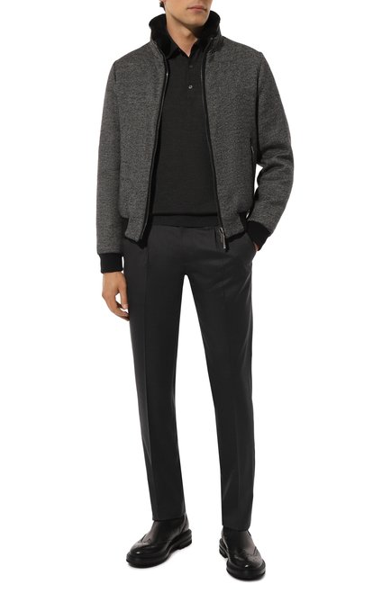 Мужские шерстяные брюки STEFANO RICCI, арт. M1T4300090/W609