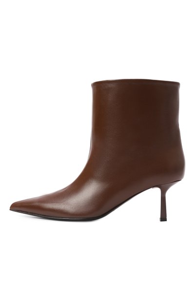 Кожаные ботильоны kimberly MATTIA CAPEZZANI коричневого цвета по цене 68100 руб., арт. W532/NAPPA GL0SSY, фото 4 Кожаные ботильоны kimberly MATTIA CAPEZZANI, арт. W532/NAPPA GL0SSY, фото 4