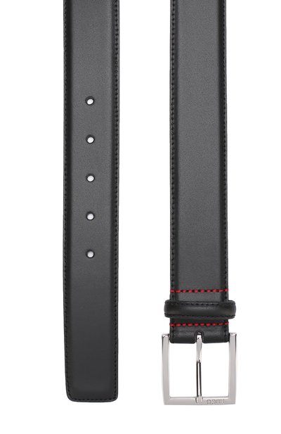 Кожаный ремень с металлической пряжкой HUGO, арт. 50385732, фото 2