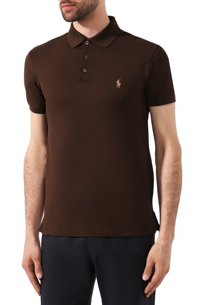 Хлопковое поло POLO RALPH LAUREN, арт. 710541705, фото 3
