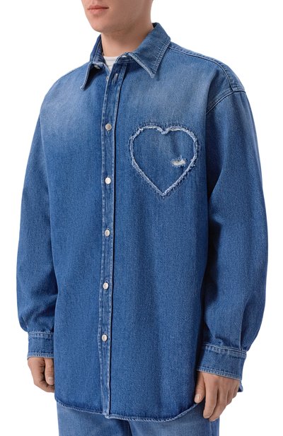 Джинсовая рубашка MOSCHINO, арт. A0204/0239, фото 3