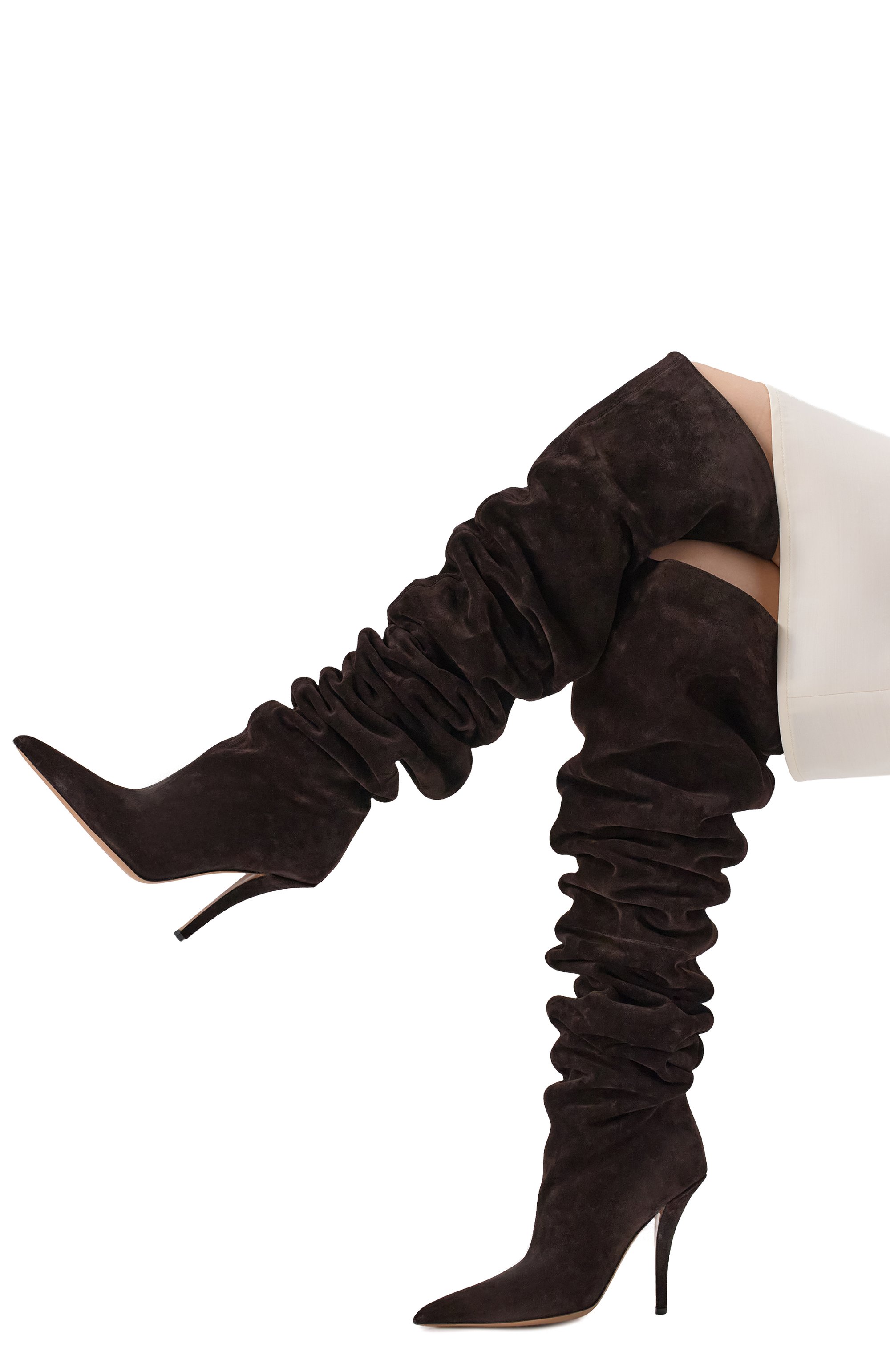 Замшевые ботфорты jessica 105 PARIS TEXAS, арт. PX1796/XV003, фото 2