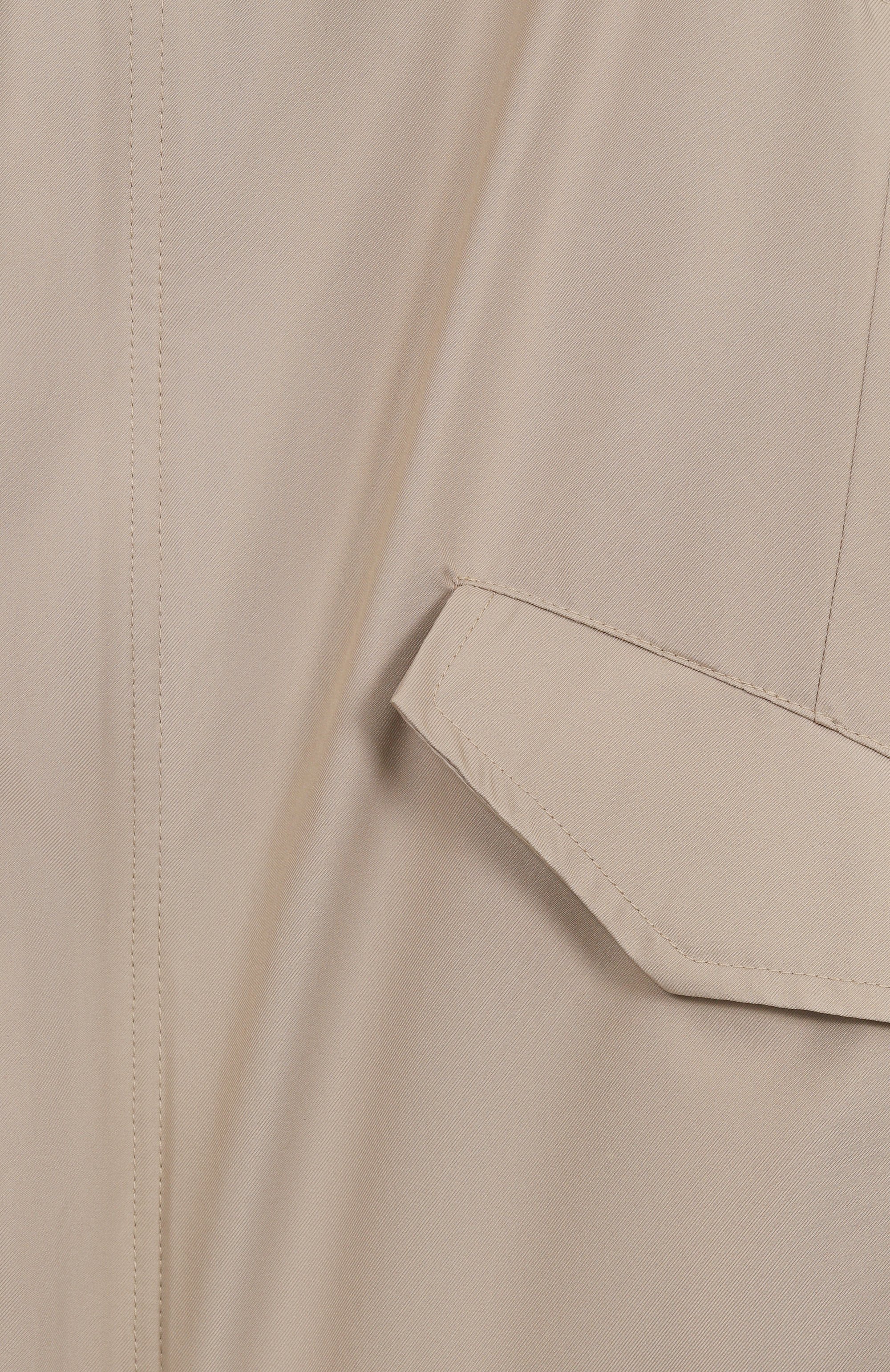 Утепленная парка с отделкой из лисы YVES SALOMON ENFANT, арт. 26WEM903LGJ02W/8-10, фото 3