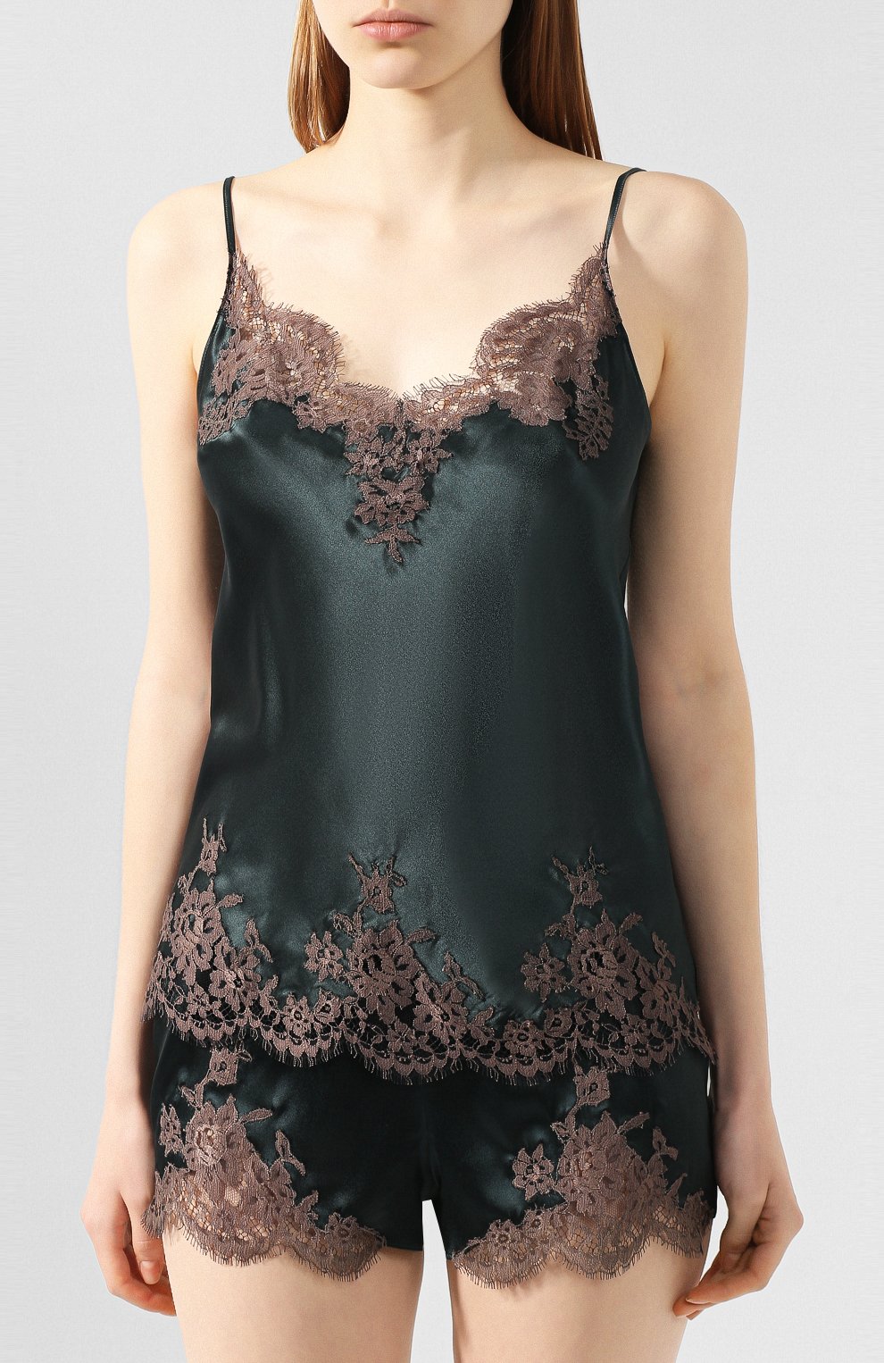 Шелковый топ I.D. SARRIERI, арт. L4838_FW19_фв19, фото 3