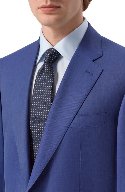 Мужской шелковый галстук CANALI, арт. 18/HJ04494