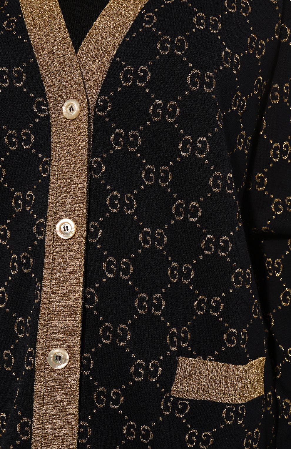Хлопковый кардиган GUCCI, арт. 529193 X9W83, фото 5