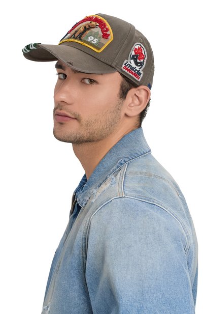 Хлопковая бейсболка DSQUARED2, арт. BCM0880/05C00001, фото 2