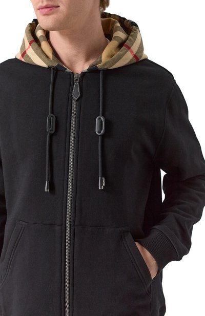 Хлопковая толстовка BURBERRY, арт. 8060705, фото 5