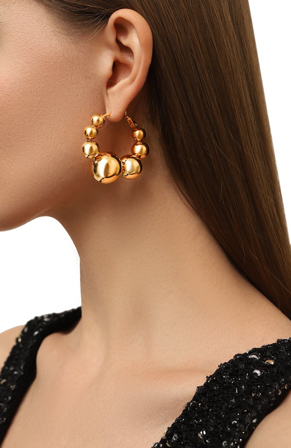 Серьги ANTON HEUNIS золотого цвета по цене 16850 руб., арт. SSR3.111 (SNT3.37), фото 2 Серьги ANTON HEUNIS, арт. SSR3.111 (SNT3.37), фото 2