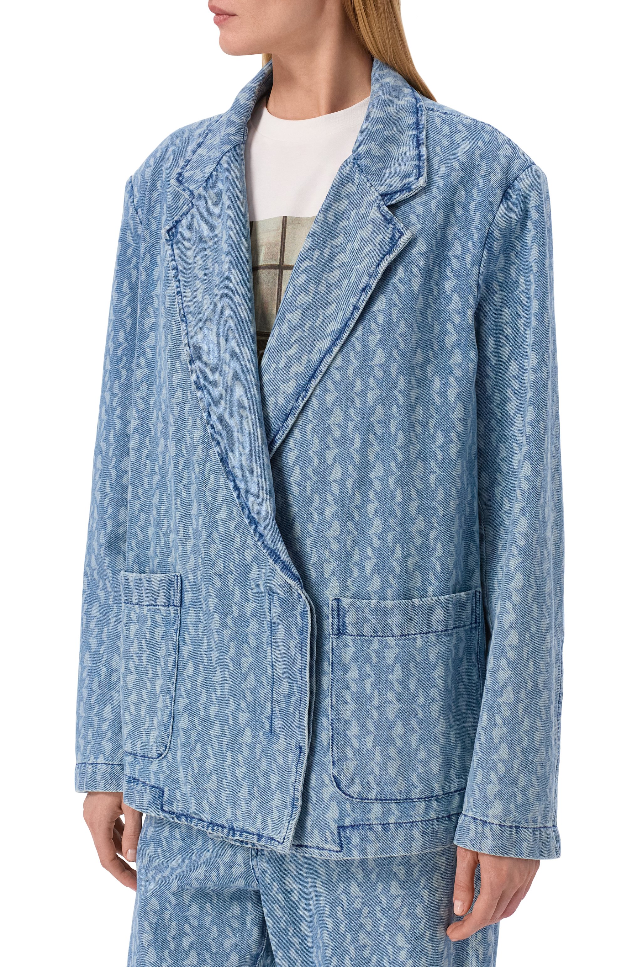 Джинсовый жакет DRIES VAN NOTEN, арт. 130516/3387, фото 3