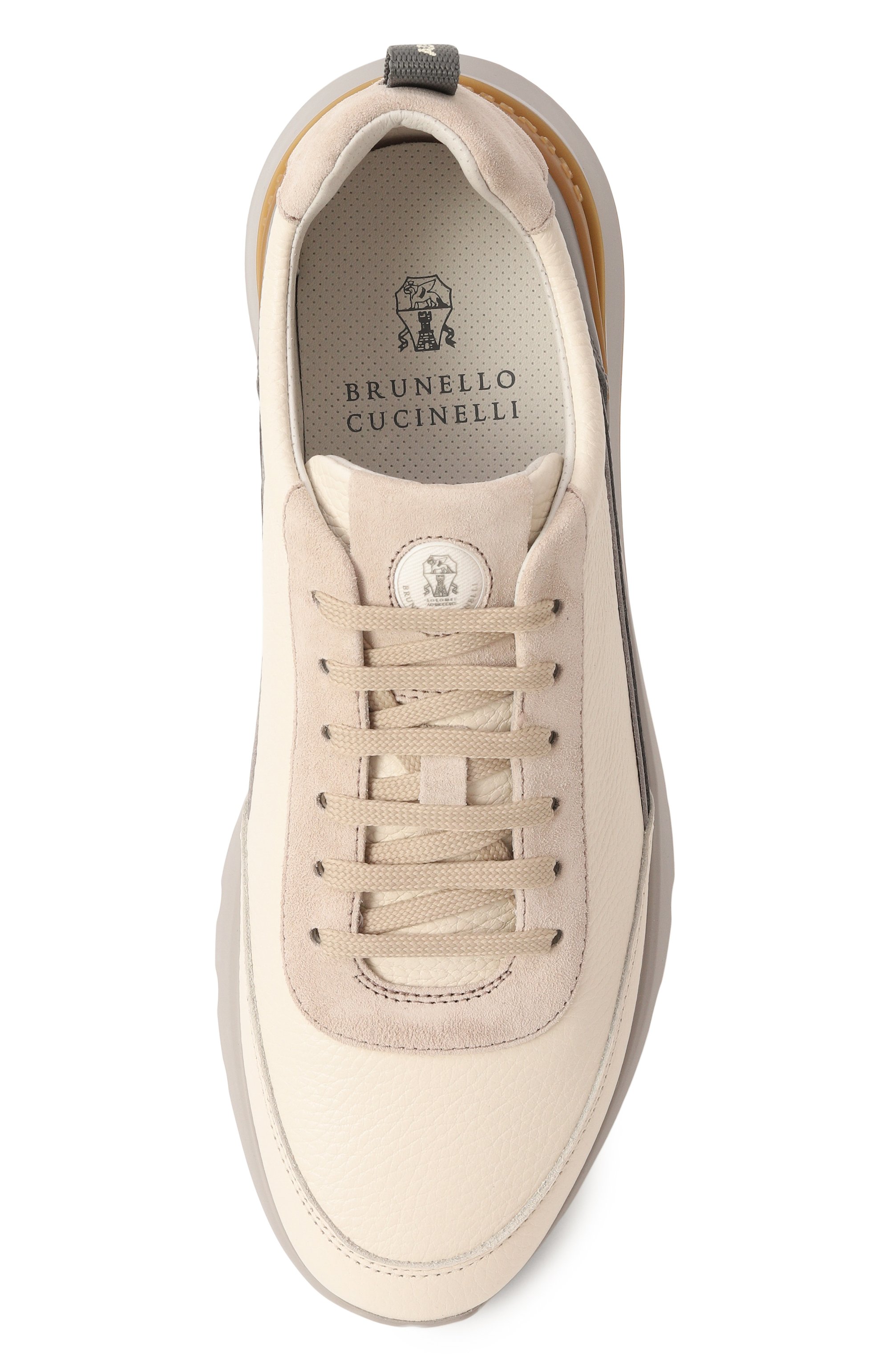 Кожаные кроссовки urban BRUNELLO CUCINELLI, арт. MZUAVG0278, фото 6