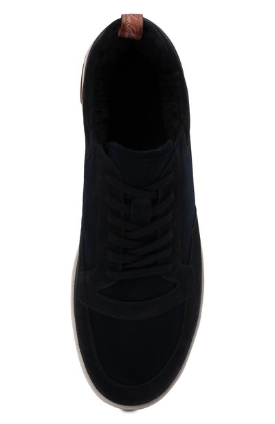 Замшевые кеды newport LORO PIANA, арт. FAL4249, фото 5