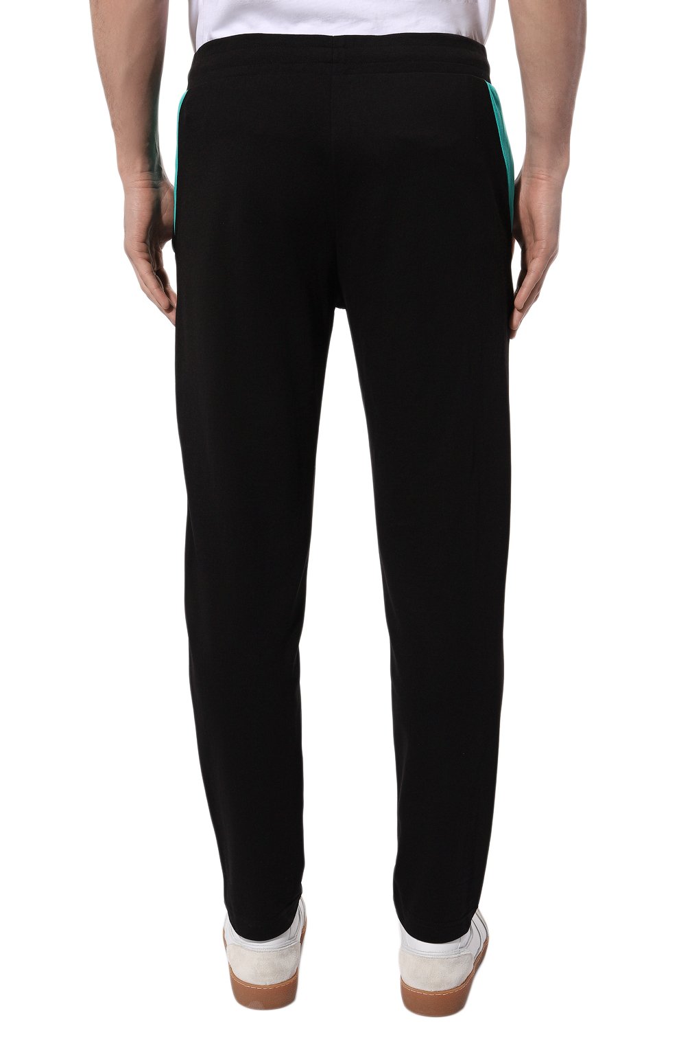 Хлопковый спортивный костюм EA7 бирюзового цвета по цене 19950 руб., арт. 3DPV52/PJ05Z, фото 5 Хлопковый спортивный костюм EA7, арт. 3DPV52/PJ05Z, фото 5