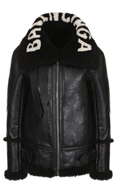 Укороченная дубленка свободного кроя BALENCIAGA, арт. 518095/TSH11, фото 1