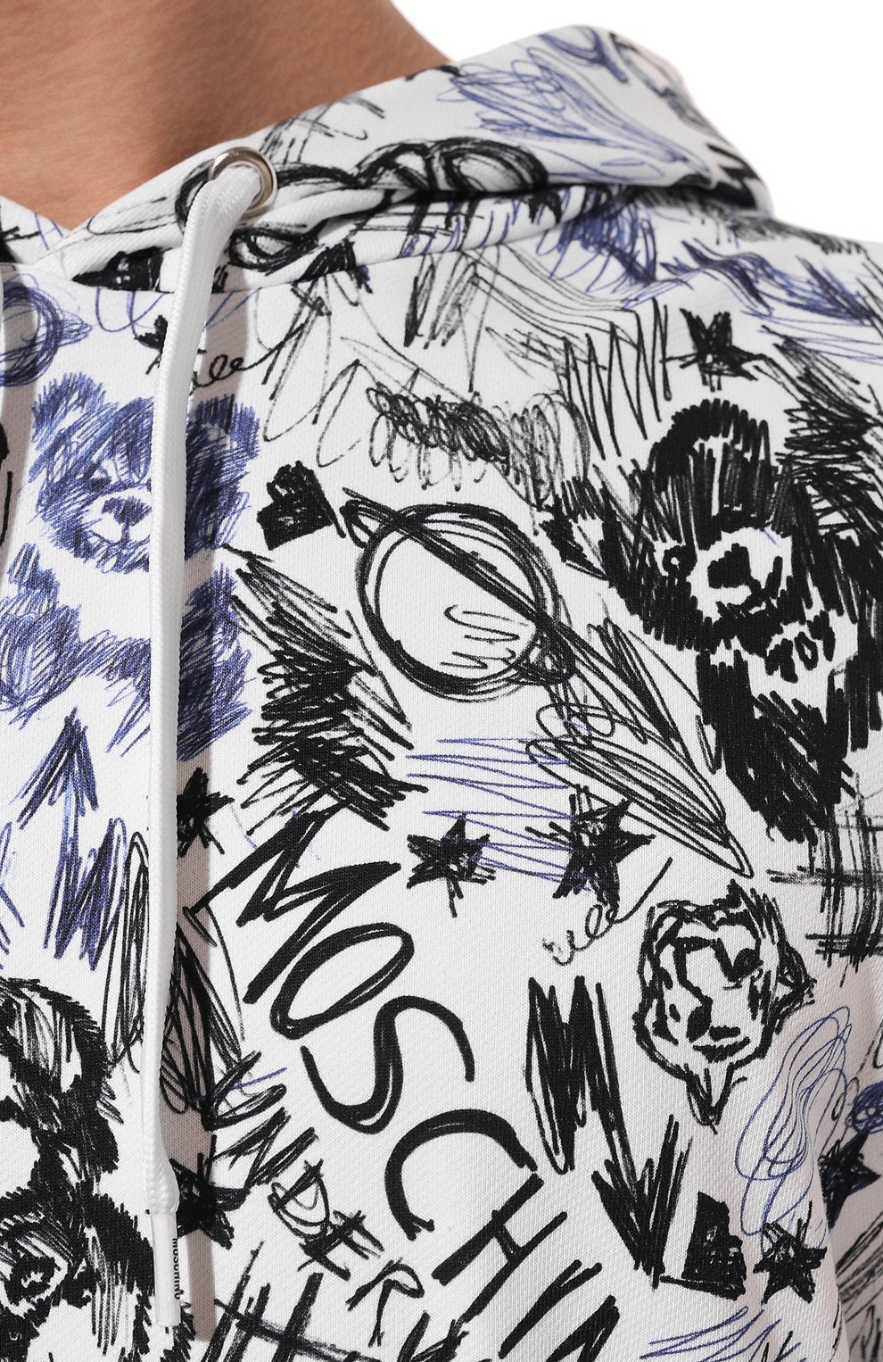 Хлопковое худи MOSCHINO, арт. A1711/4413, фото 5