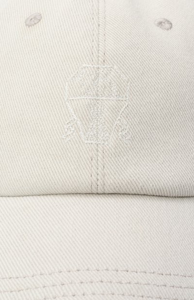 Хлопковая бейсболка BRUNELLO CUCINELLI, арт. B277PW322A, фото 3