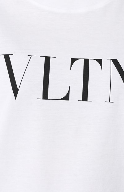 Хлопковая футболка VALENTINO, арт. RB3MG07D3V6, фото 5
