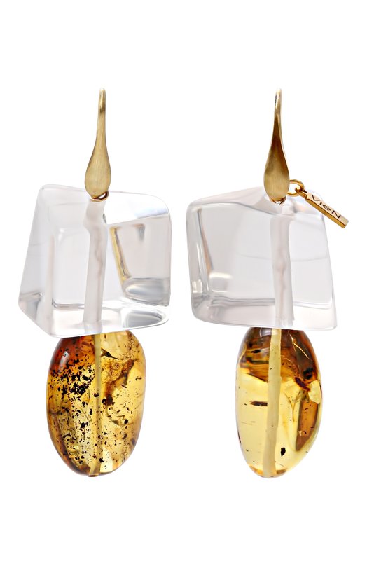 Серьги VieN 26-401 Жёлтый 26-401