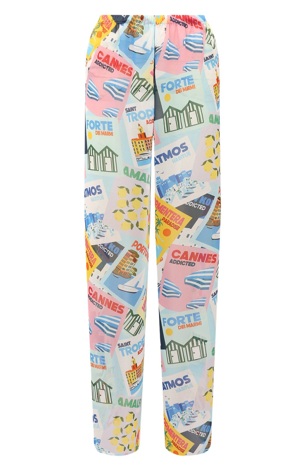 Брюки MC2 SAINT BARTH разноцветного цвета по цене 19950 руб., арт. AMALIA/STBW/04245F, фото 1 Брюки MC2 SAINT BARTH, арт. AMALIA/STBW/04245F, фото 1