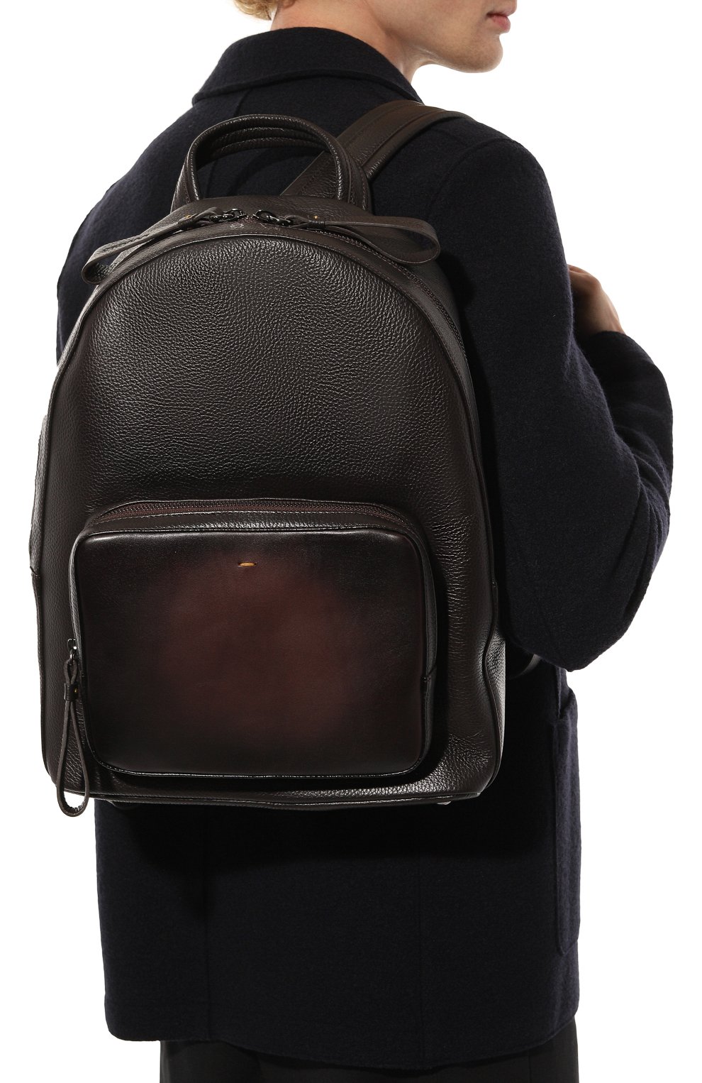 Кожаный рюкзак DOUCAL'S, арт. DZ0005--02PF6430, фото 2
