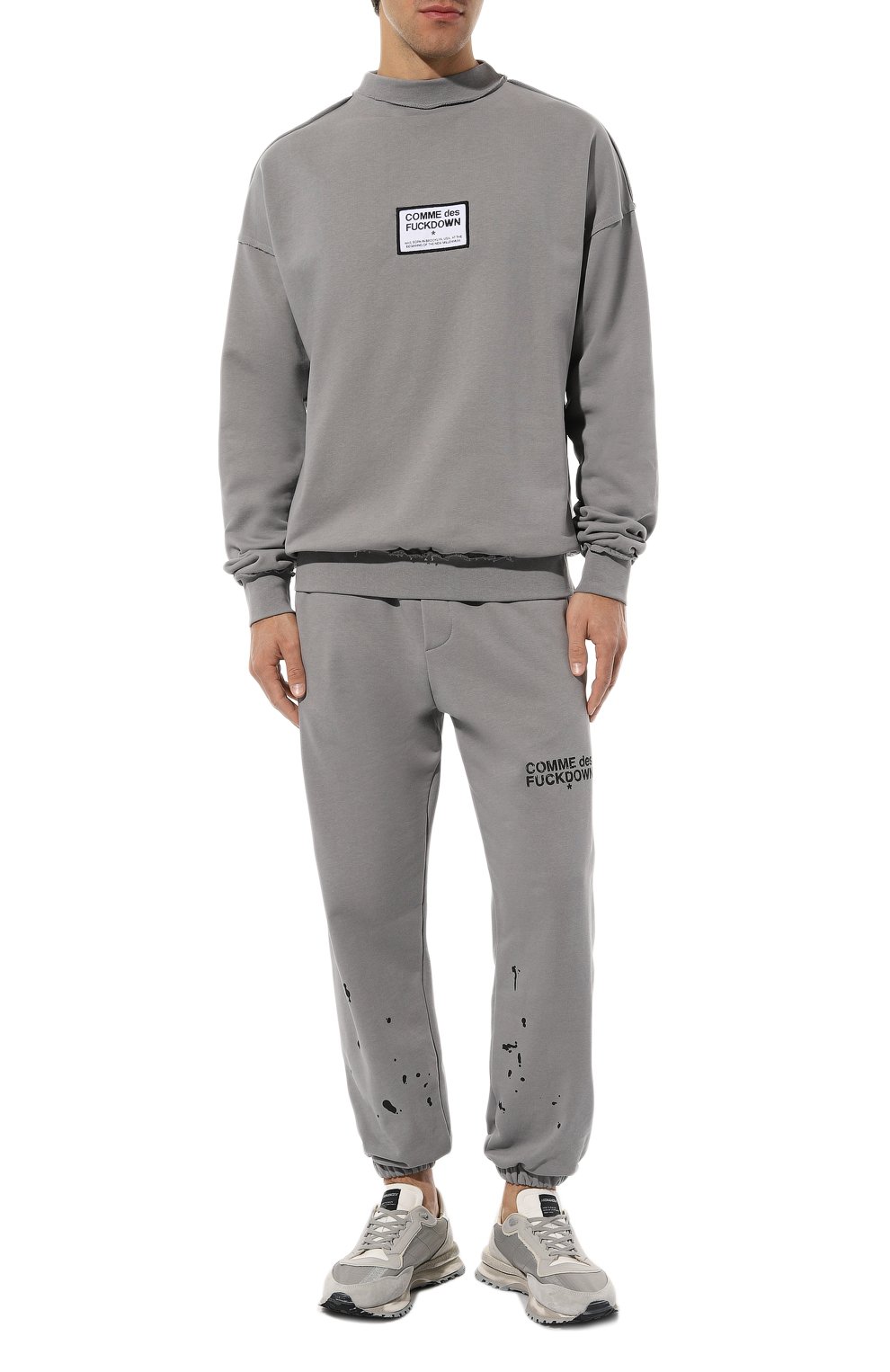 Хлопковые джоггеры COMME DES FUCKDOWN, арт. CDFU2600, фото 2
