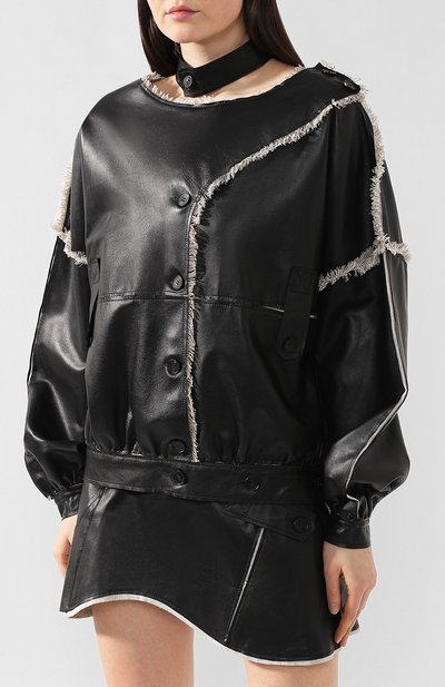 Кожаный бомбер RUBAN, арт. RPS19-60.2.23.2, фото 3