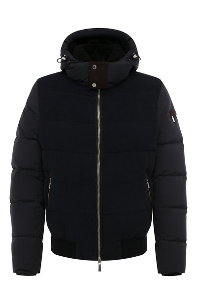 Мужской пуховый бомбер wright-vt с отделкой из вельвета MOORER, арт. GIRW-VT_SET