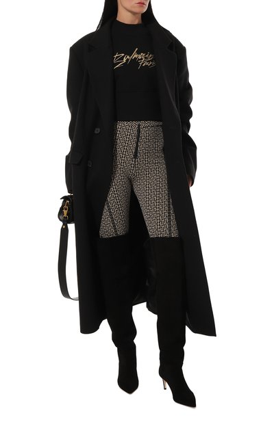 Хлопковые легинсы BALMAIN, арт. AF10C030JD57, фото 2