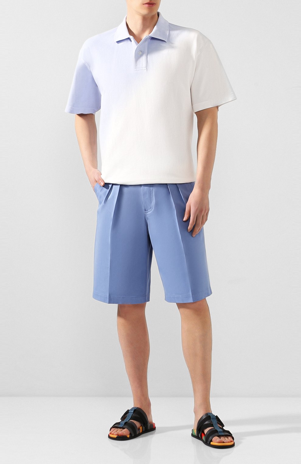 Хлопковые шорты JACQUEMUS, арт. 205PA07/01340, фото 2