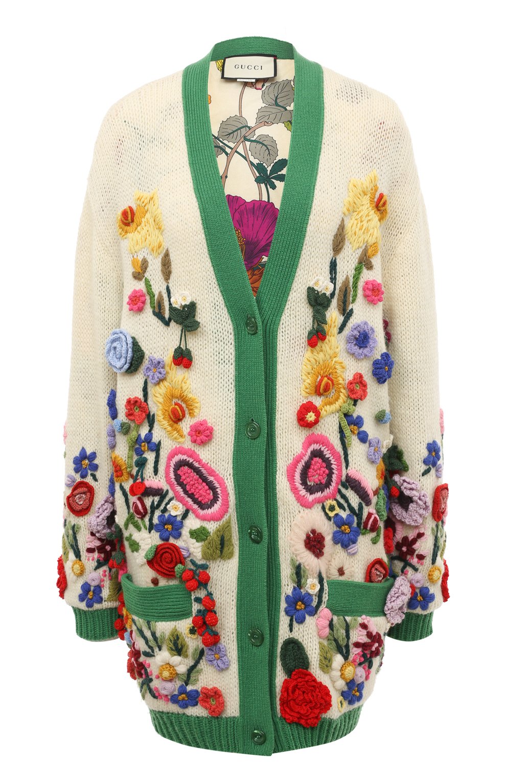 Шерстяной кардиган GUCCI, ар т. 553535 XKAGJ, фото 1