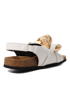 Кожаные сандалии chain JW ANDERSON, арт. ANW38004A 101J, фото 1