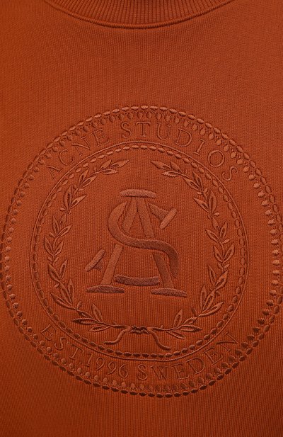 Хлопковый свитшот ACNE STUDIOS, арт. AI0081, фото 5