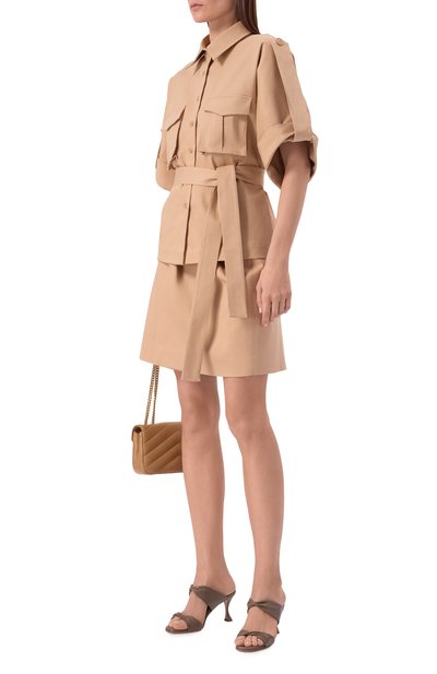 Кожаные мюли twist 75 AQUAZZURA, арт. TWIMIDS0-NAP-T0R, фото 3