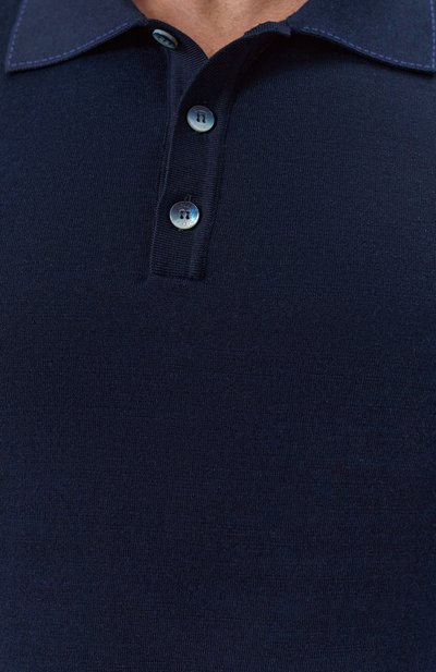 Поло из хлопка и шелка ZILLI, арт. KBP002M0142VRIS00/62, фото 5