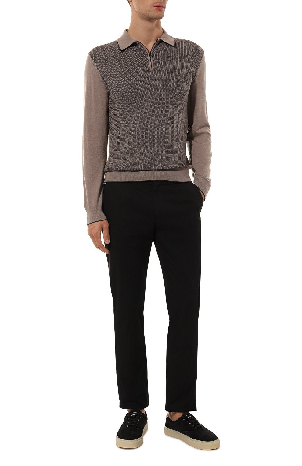 Поло из шерсти и шелка STEFANO RICCI, арт. KE06007AZ1/E24303, фото 2