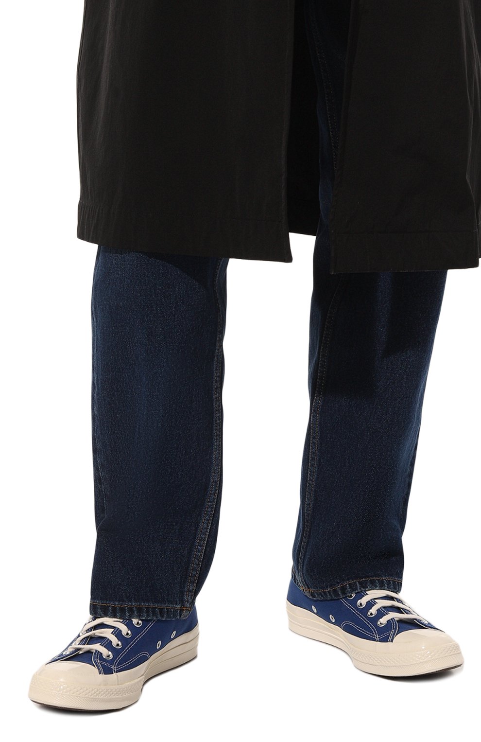 Текстильные кеды comme des garcons play x converse COMME DES GARCONS PLAY, арт. 171848, фото 3