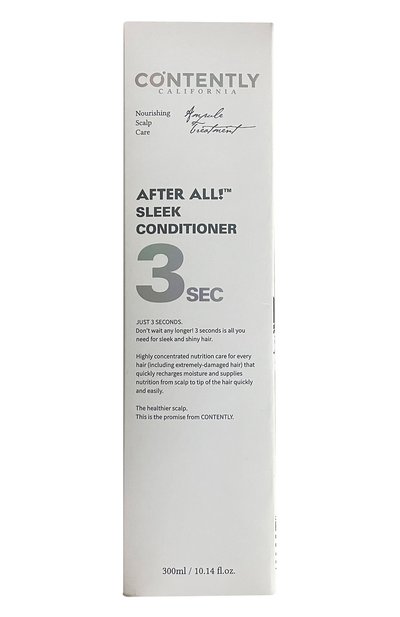 Кондиционер для волос sleek conditioner (300ml) CONTENTLY, арт. 8809602021787, фото 3