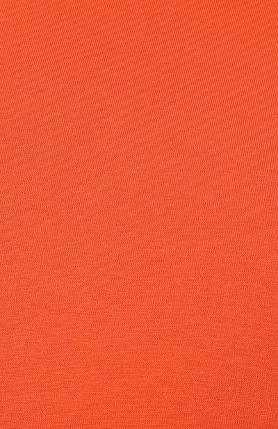 Хлопковая футболка HANRO оранжевого цвета по цене 9660 руб., арт. 075050, фото 5 Хлопковая футболка HANRO, арт. 075050, фото 5