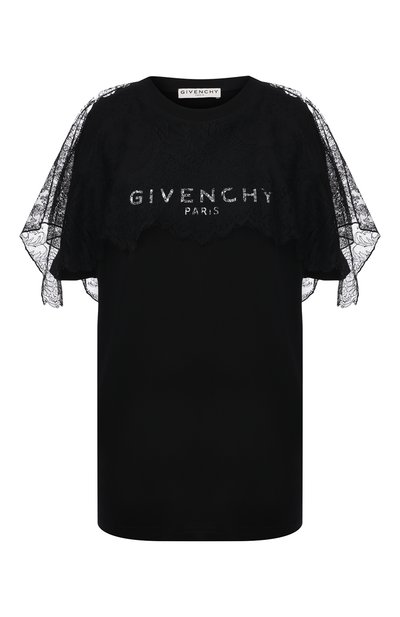 Женская хлопковая футболка GIVENCHY, арт. BW708R3Z4U