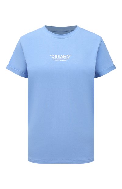 Женская хлопковая футболка SEVEN LAB, арт. T21-D blue