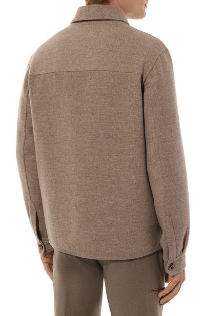 Шерстяная куртка-рубашка STEFANO RICCI, арт. M7J2300100/PI48HC, фото 4