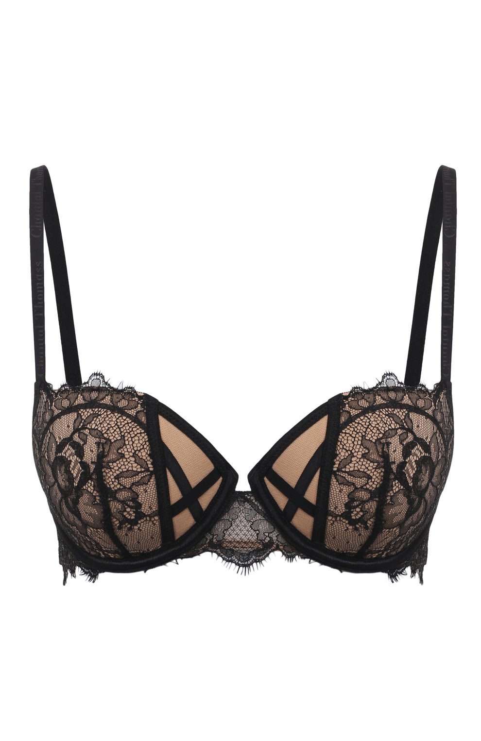 Бюстгальтер с плотной чашкой CHANTAL THOMASS черного цвета по цене 21930 руб., арт. T220131, фото 1 Бюстгальтер с плотной чашкой CHANTAL THOMASS, арт. T220131, фото 1