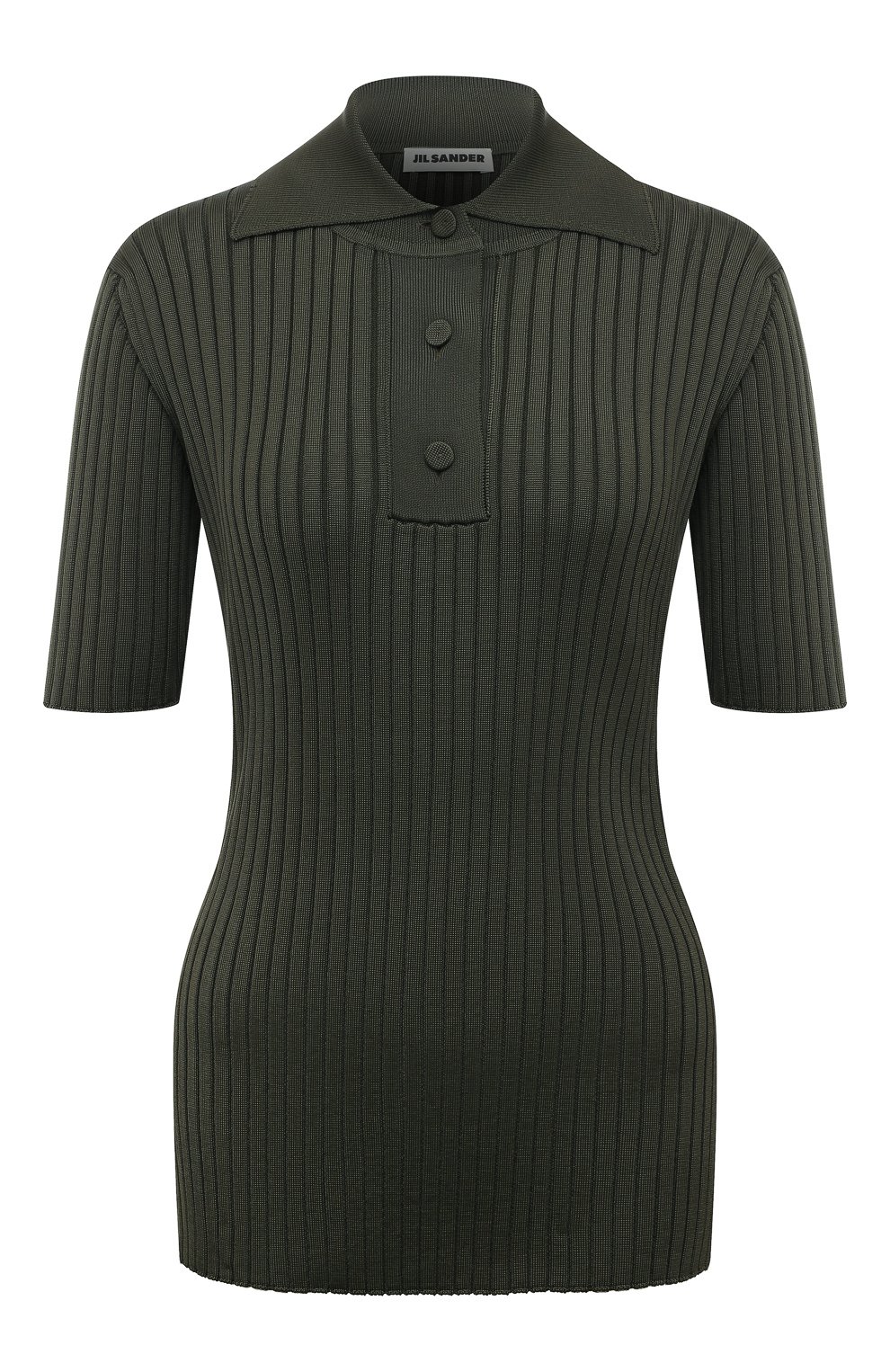 Поло из вискозы JIL SANDER, арт. J02GL0107/J18313, фото 1