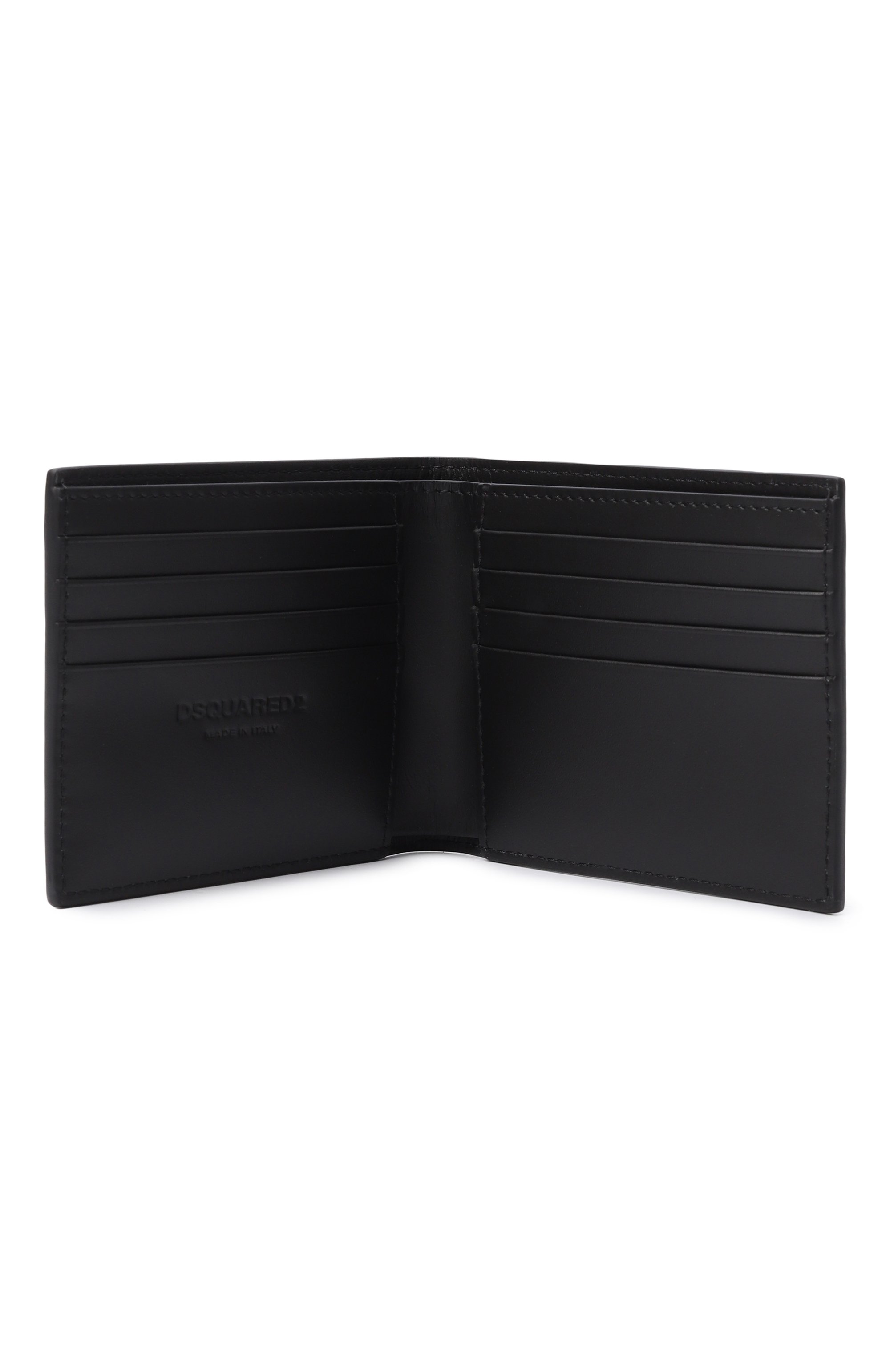 Кожаный набор из портмоне и брелока DSQUARED2, арт. GBM0007/01504110, фото 3