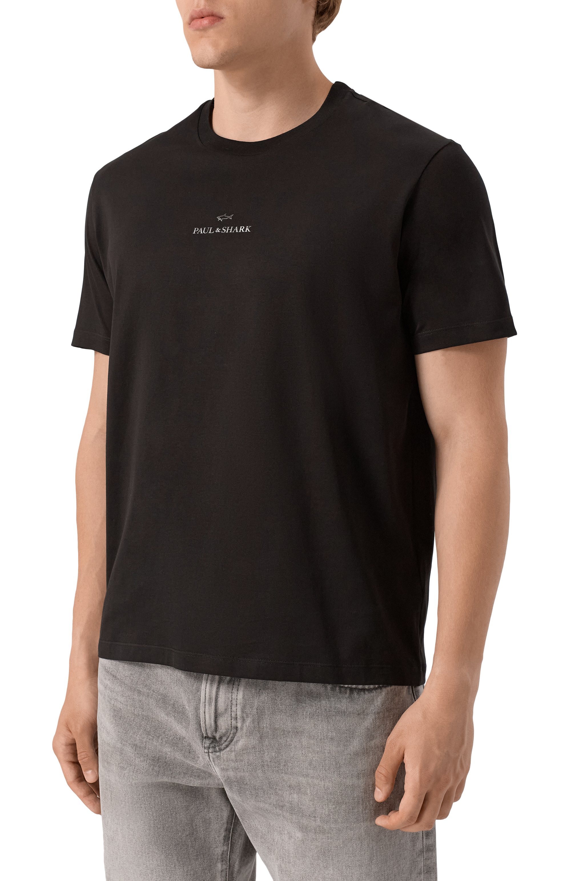 Хлопковая футболка PAUL&SHARK, арт. 99311008, фото 3