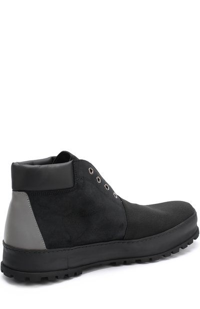 Кожаные ботинки без шнуровки с текстильной отделкой PREMIATA, арт. 31163C/ANDER/31163, фото 4