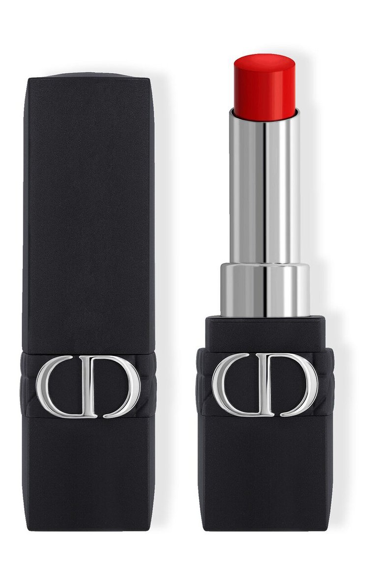 Увлажняющая помада для губ rouge dior forever stick, оттенок 999 всегда диор (3.2g) DIOR  цвета, арт. C030800999 | Фото 1 (Региональные ограничения белый список (Axapta Mercury): Не проставлено; Финишное покрытие: Матовый; Нос: Не проставлено)